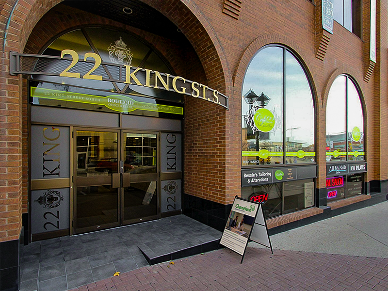 22 King Street South, Chameleon Business Centres, Reception Services, Kitchener-Waterloo